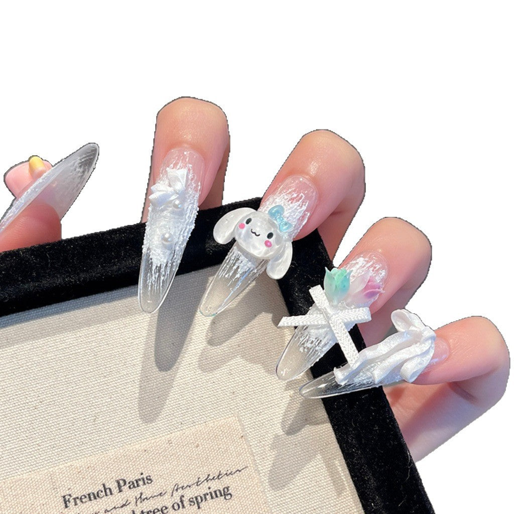 Kreative 3D Themen Press-On Nagelkunst Brehn