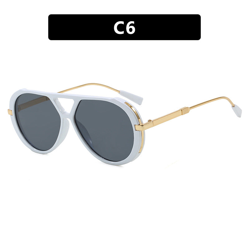 Damen modische Sonnenbrille im eleganten Pilotenstil Brehn