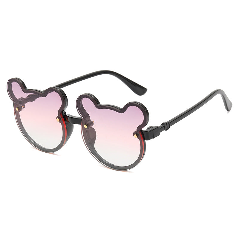 Damen Verspielte Bärenform Sonnenbrille Brehn