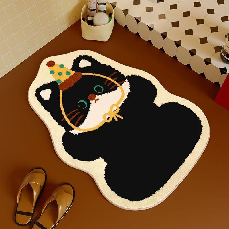Cartoon Cat-Themen Badmatte Brehn