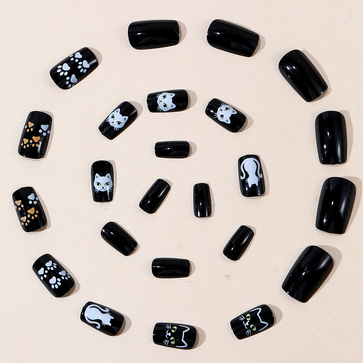 Kat-Themen Nagelkunst Set Brehn