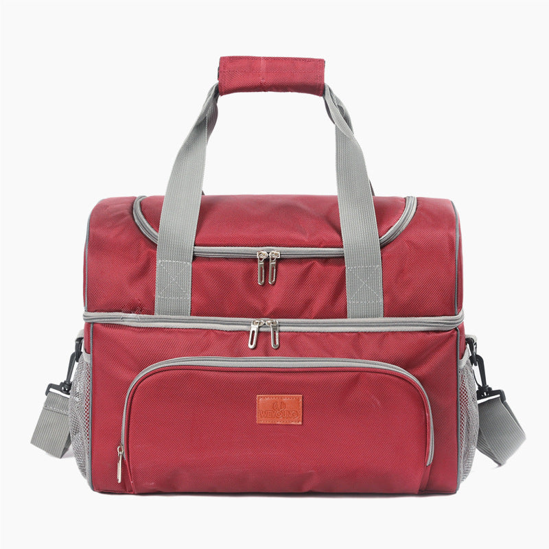 Damen isolierte Kühltasche mit mehreren Staufächern Brehn