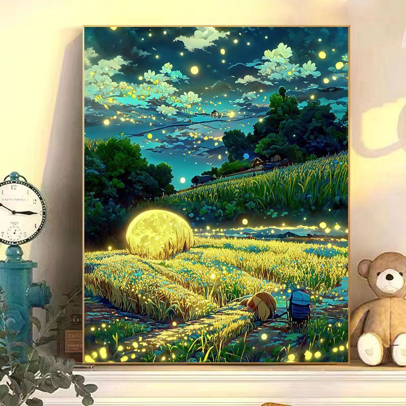 Fesselnde Mondlicht Landschaft Leinwand Kunst Brehn