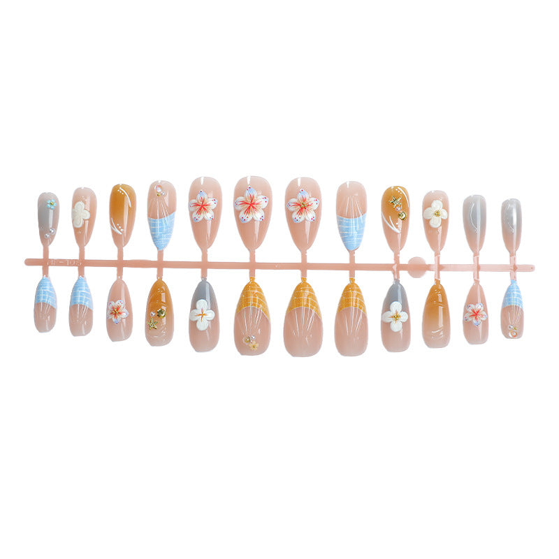 Künstlerische Blumen-Design Drucknägel
