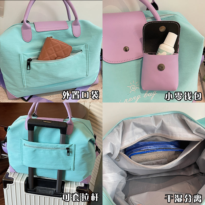 Damen Multifunktionale Reisetasche mit abnehmbarem Schulterriemen Brehn