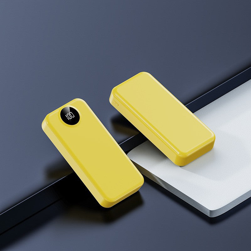 Elegante Powerbank mit Digitaler Ladestandsanzeige Brehn