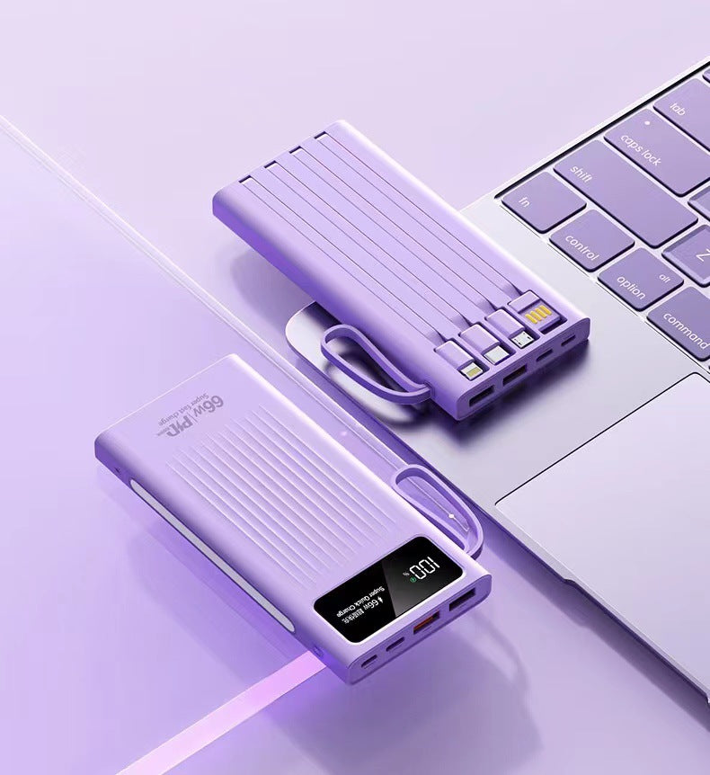 Tragbare Powerbank mit Lcd-Anzeige und Schnellladefunktion Brehn