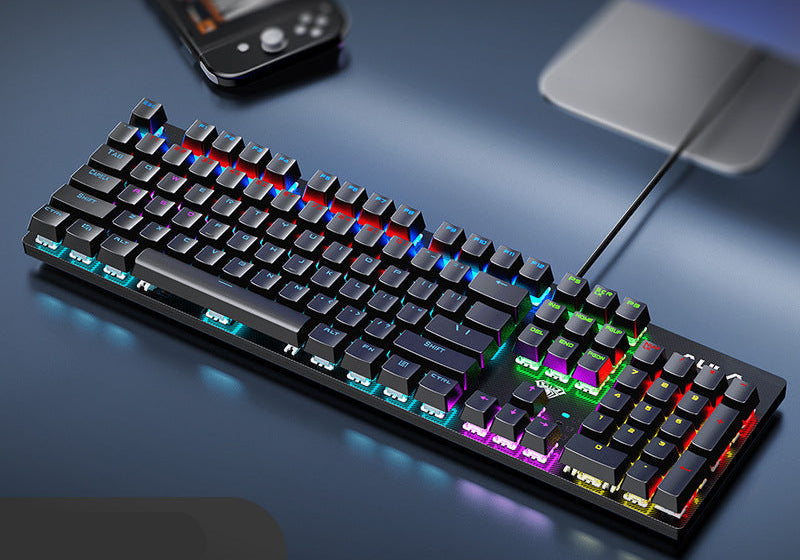 RGB Hinterleuchtete Mechanische Gaming-Tastatur Brehn