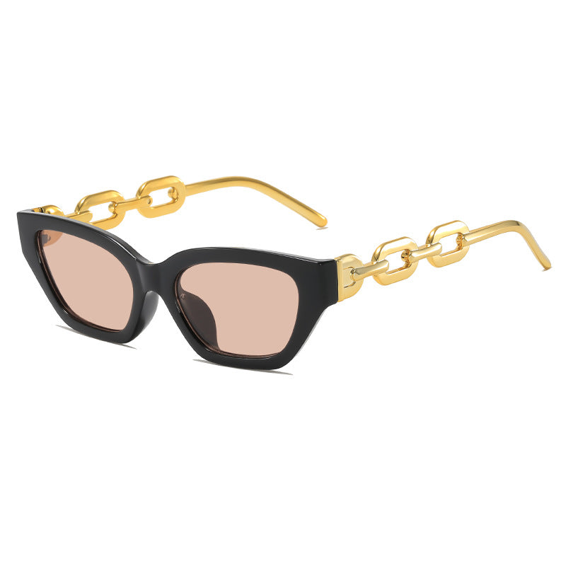 Trendige Retro Katzenaus Augen Sonnenbrillen Brehn