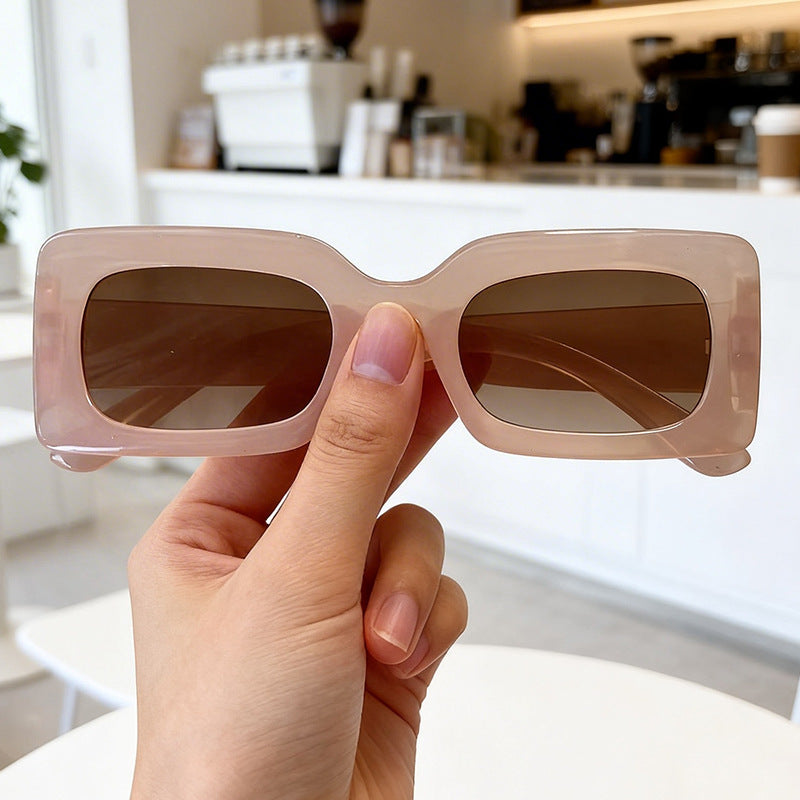 Bold Retro Quadrat Sonnenbrille Brehn