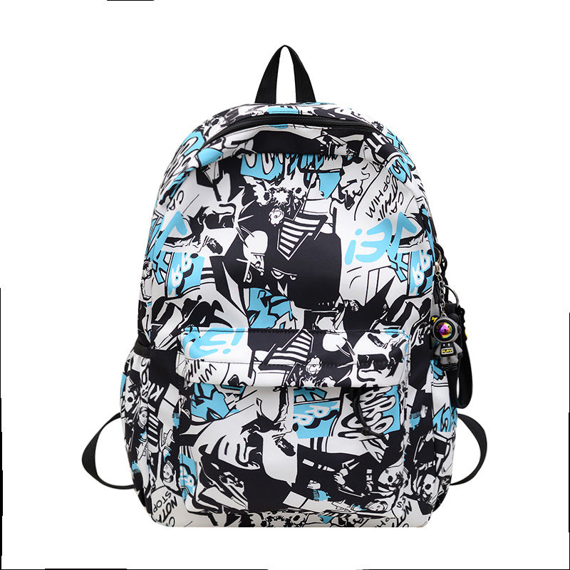 Künstlerischer Grafikdruck Rucksack Brehn