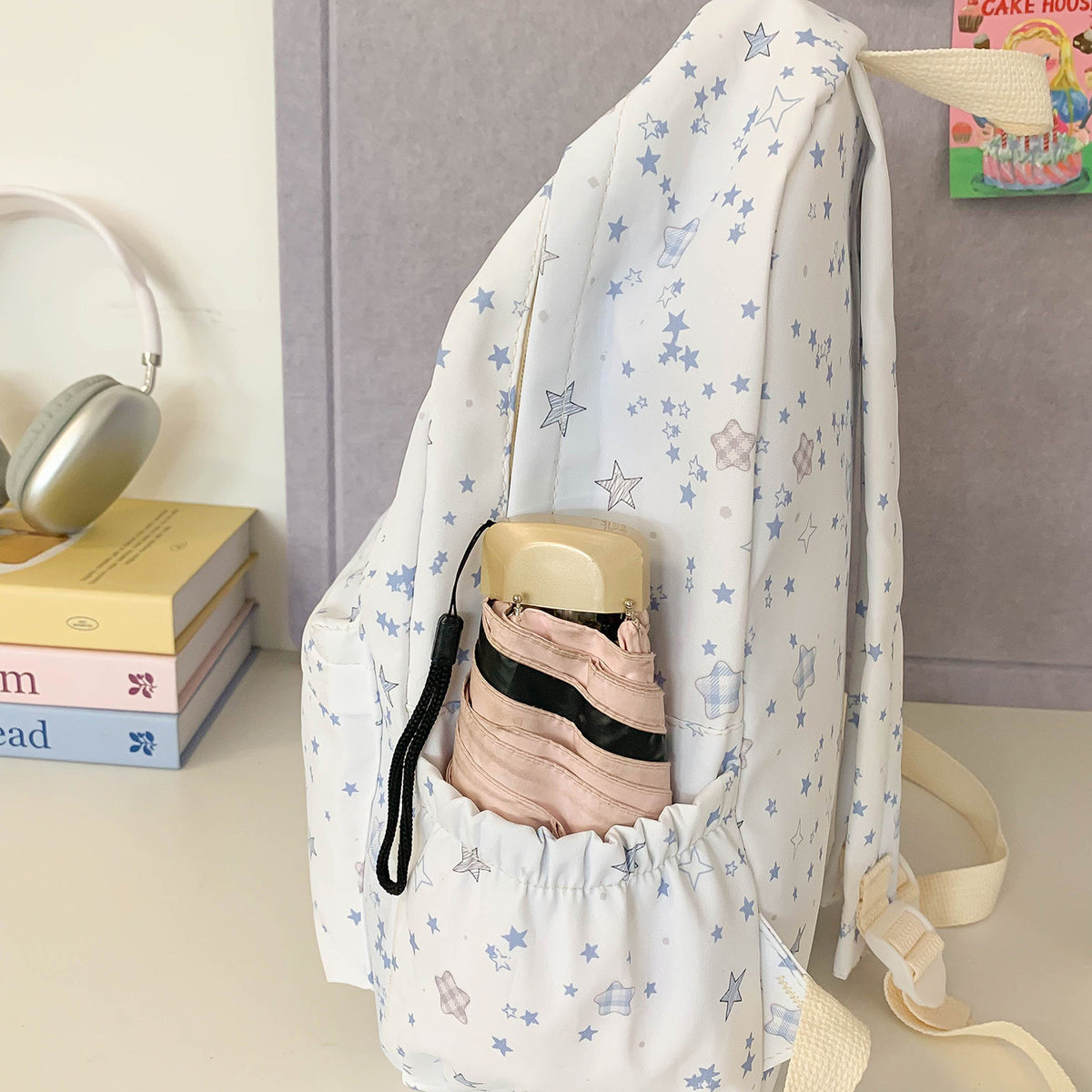 Sternmuster Canvas Rucksack Brehn