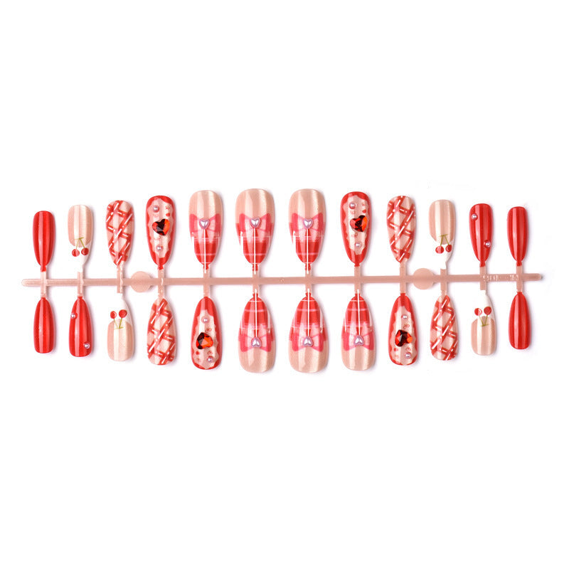 Verspieltes Kunstnägel-Set Brehn