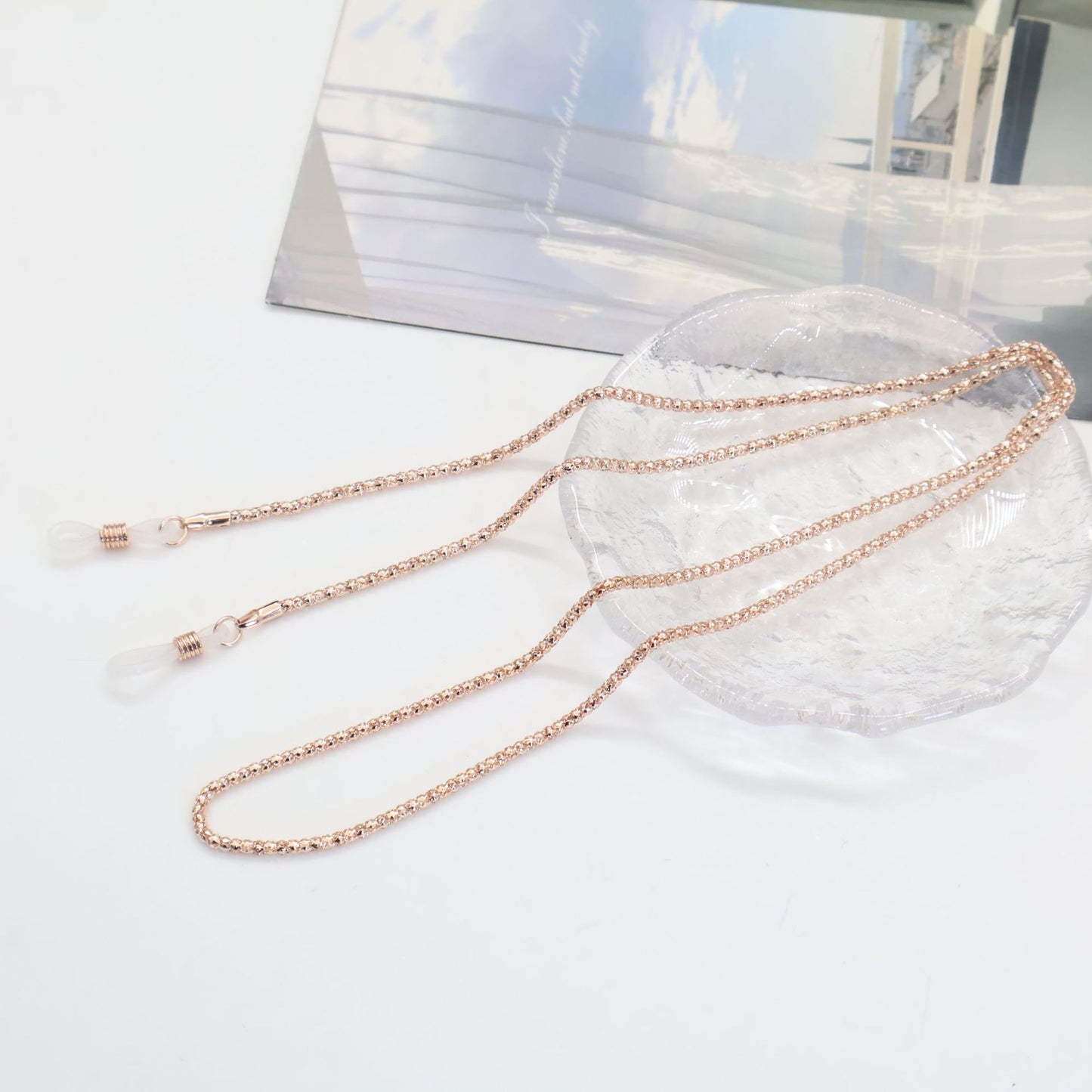 Chic Metallische Brillen Kette Brehn