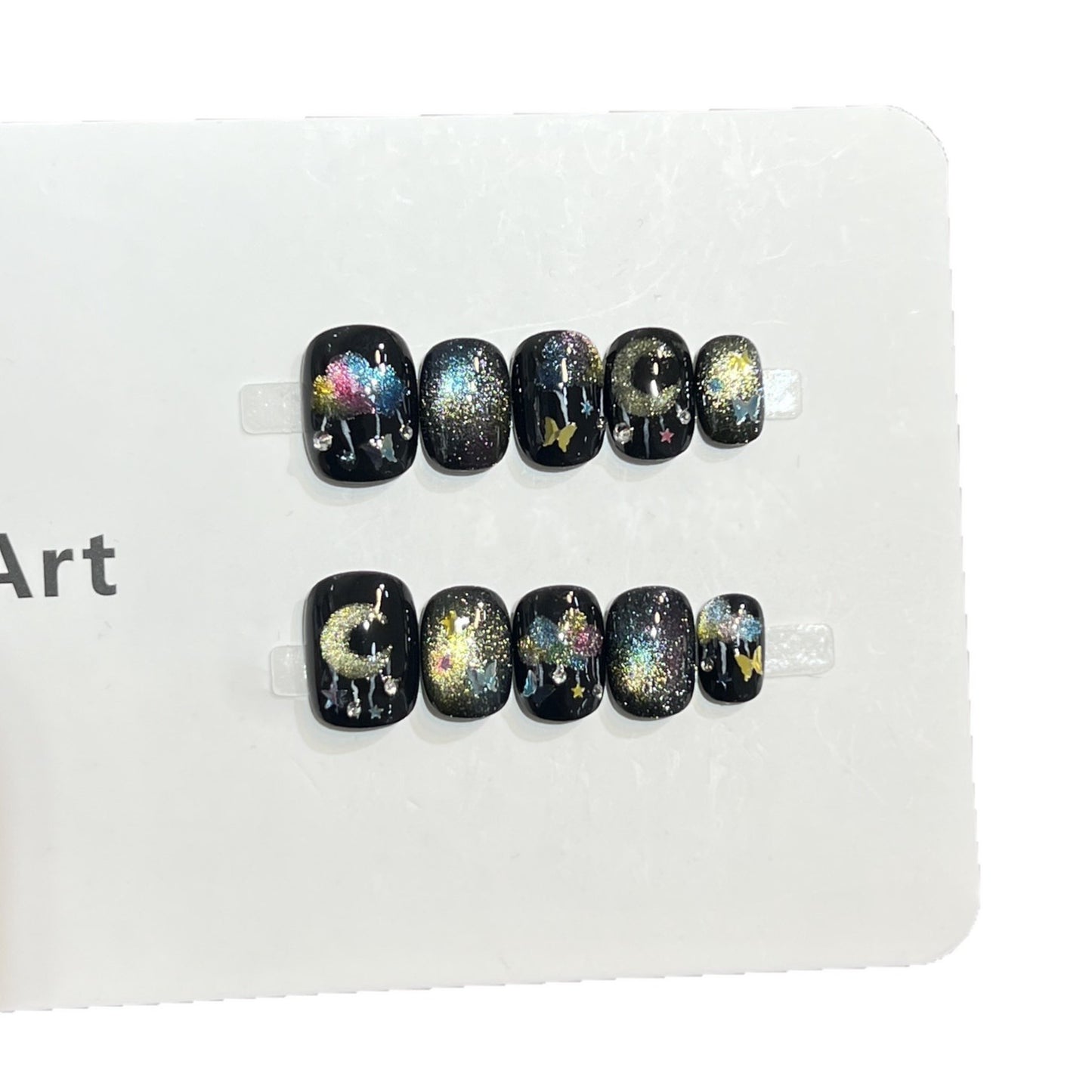Galaxy-Themen Nagelkunst Set Brehn