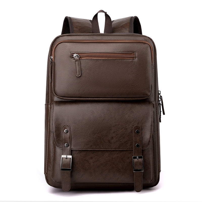 Stylischer Leder-Rucksack Brehn