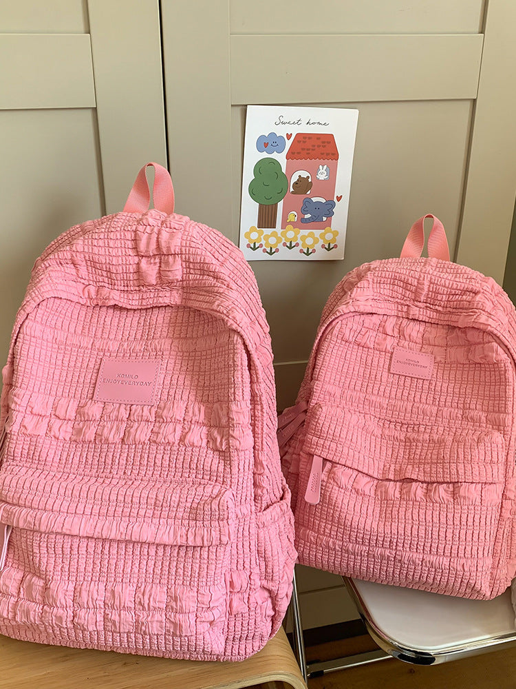 Stylische strukturierte Alltag-Rucksack