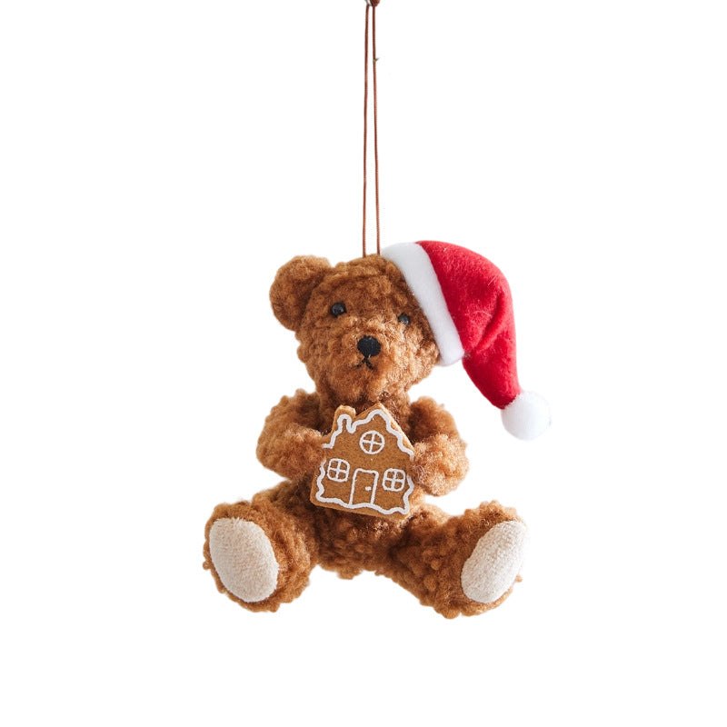 Adorables hängendes Teddy-Bär Ornament