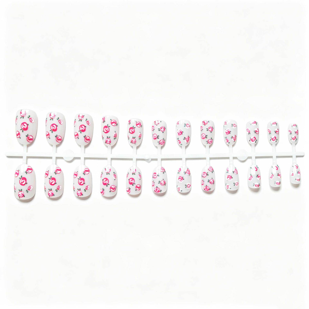 Floral Rose Design Nagelkunst