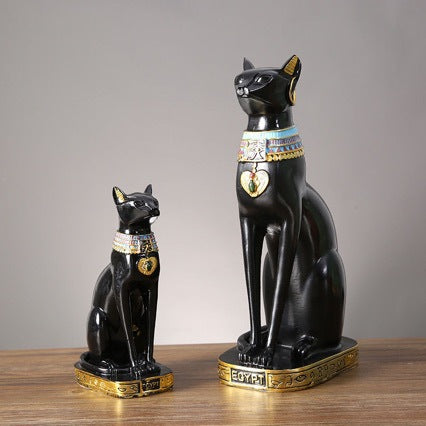 Antike Ägyptische Katzenfiguren Brehn