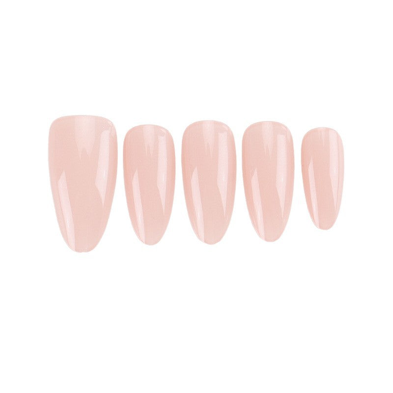 Künstlerisches Gel Press-On Nagelset mit goldenen Blattelementen Brehn