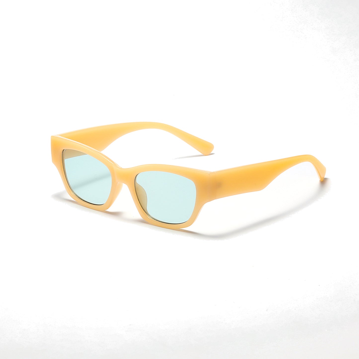 Damen stilvolle quadratische Sonnenbrille mit UV-Schutz und modernem Design Brehn