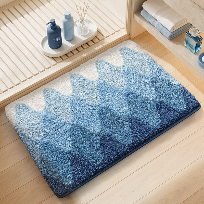 Lebendige Ombre Badezimmermatte Brehn