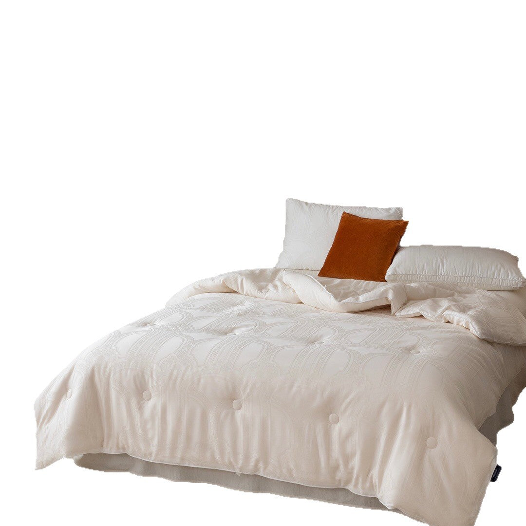 Luxus Satin Jacquard Bettwäsche Set mit barock-Prägung Muster