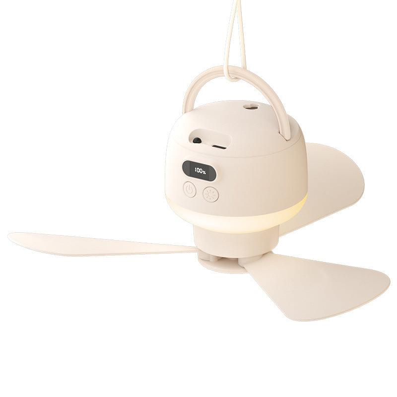 Unisex Deckenventilator mit integrierter LED-Beleuchtung Brehn