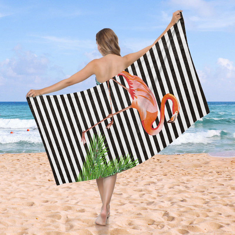 Strandtuch mit kreativem Herzdesign Brehn