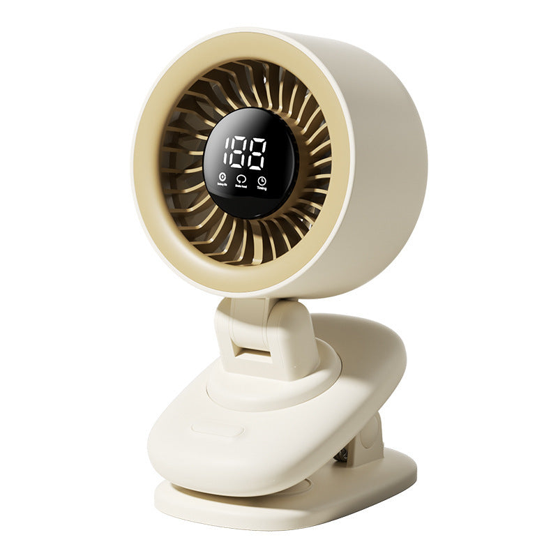Damen tragbarer Tischventilator mit digitaler Temperaturanzeige Brehn