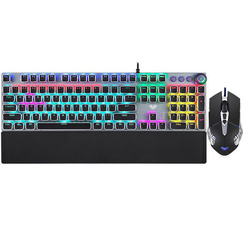 RGB Hinterleuchtete Mechanische Gaming-Tastatur Brehn