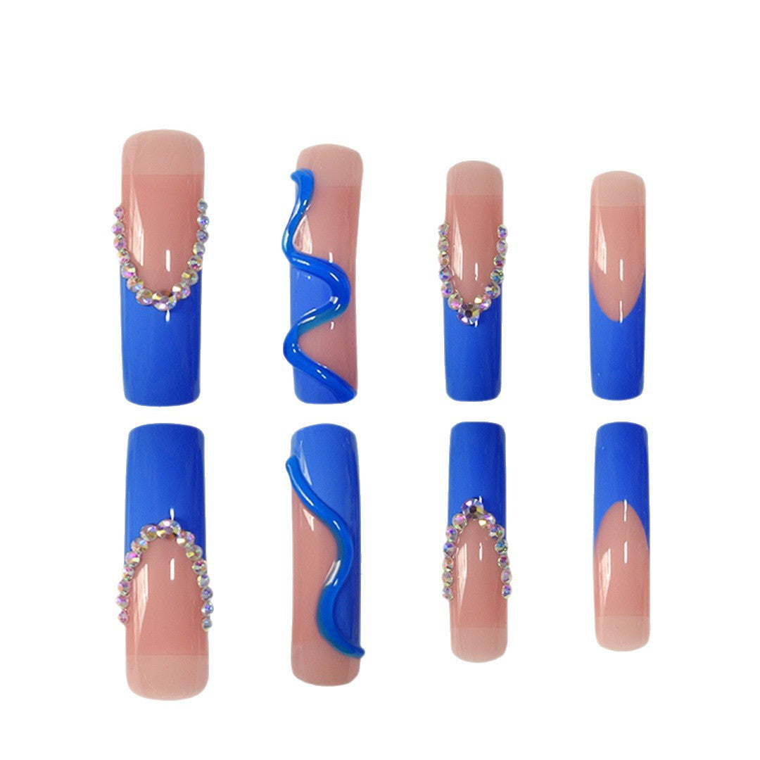 Skulptiertes Acryl-Nageldesign Brehn