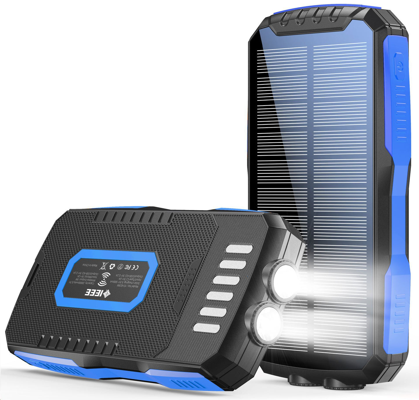 Tragbare Ultra-Solar Powerbank mit Integriertem Led-Licht Brehn