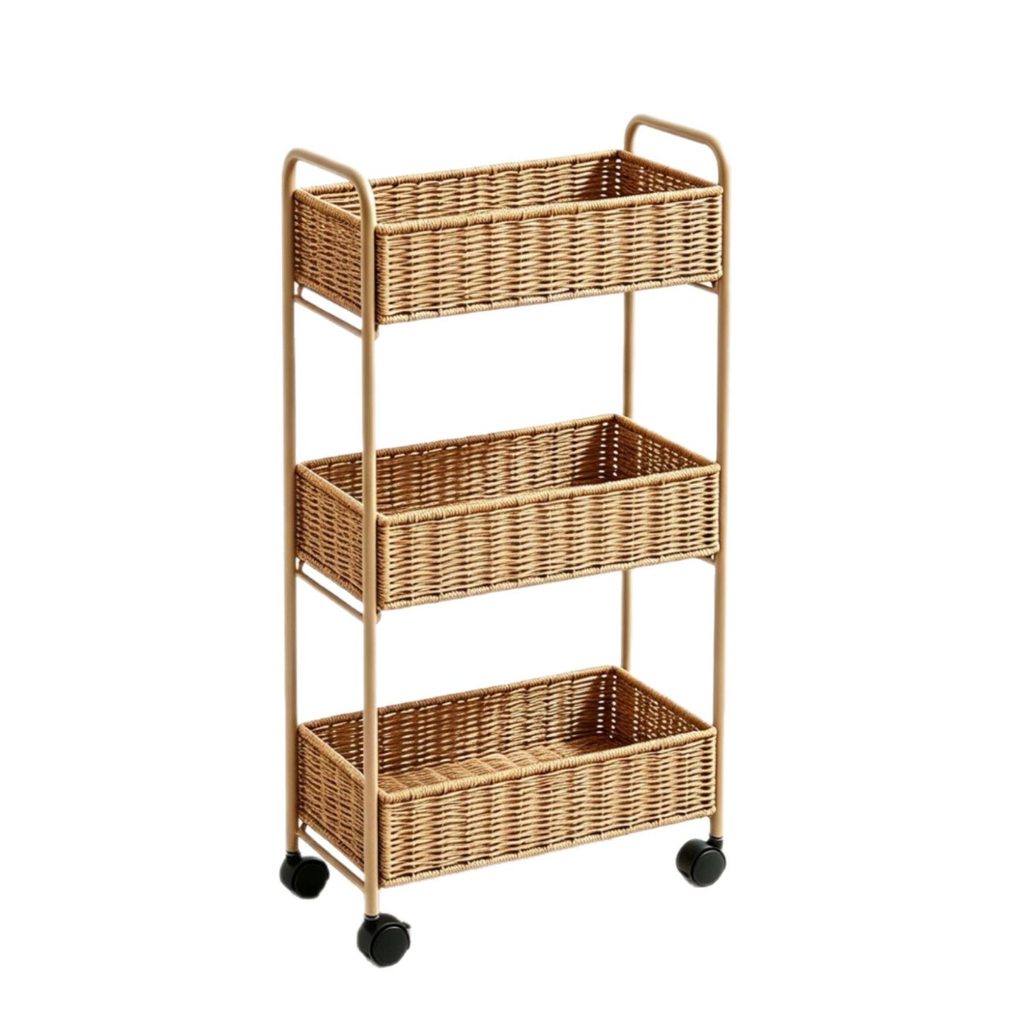 Eleganter Aufbewahrungskorb Aus Natürlichem Rattan Brehn