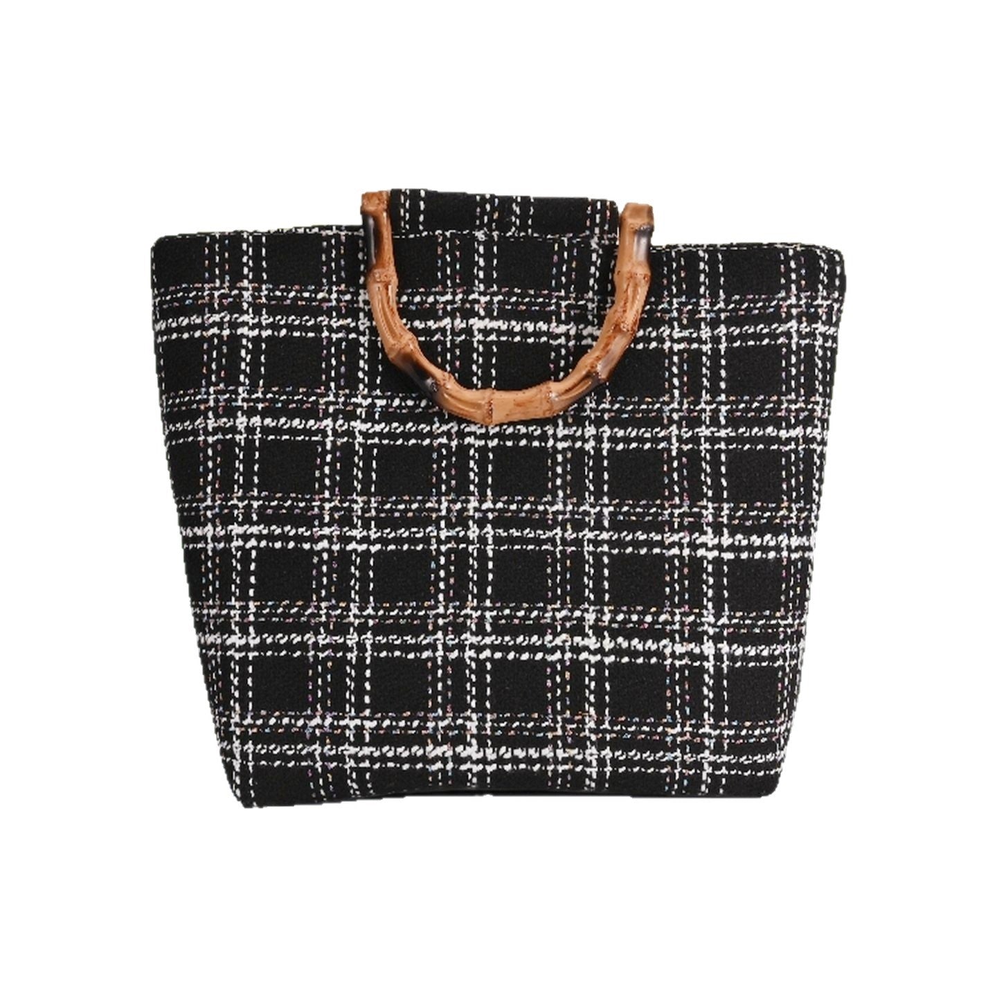 Stilvolle Picknicktasche mit Bambusgriffen Brehn