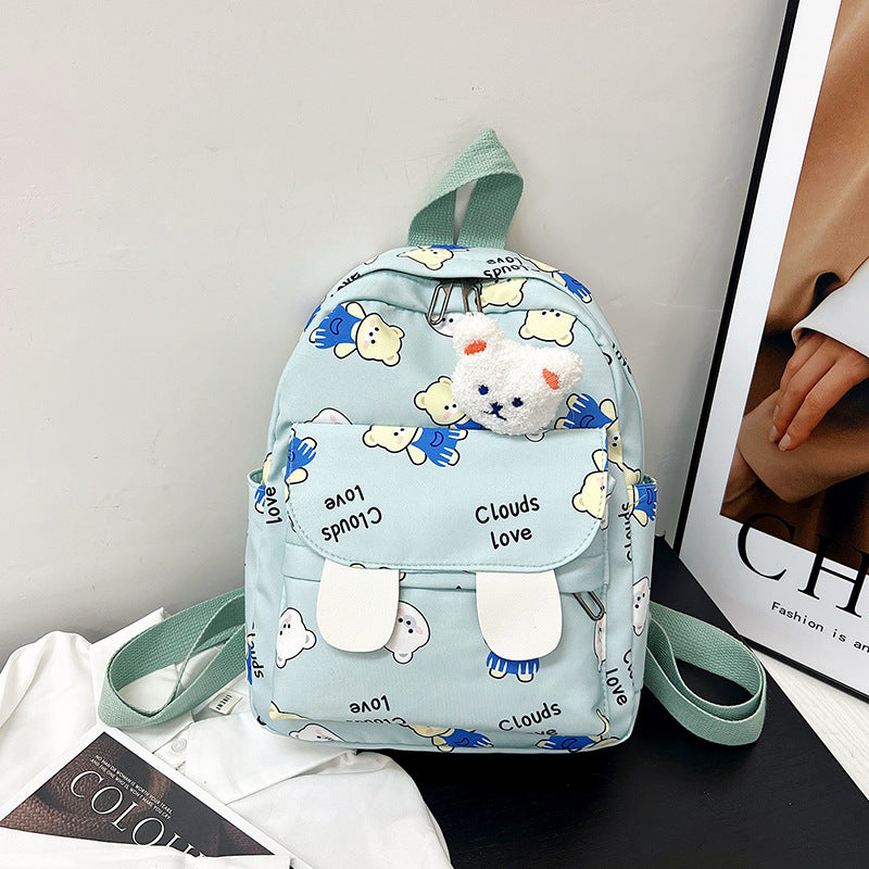 Niedlicher Plüschbär-Mini-Rucksack Brehn