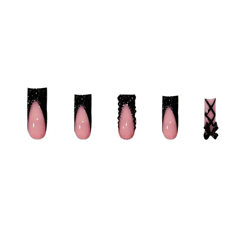 Glamouröse 3D Nagelkunst Verlängerungen Brehn