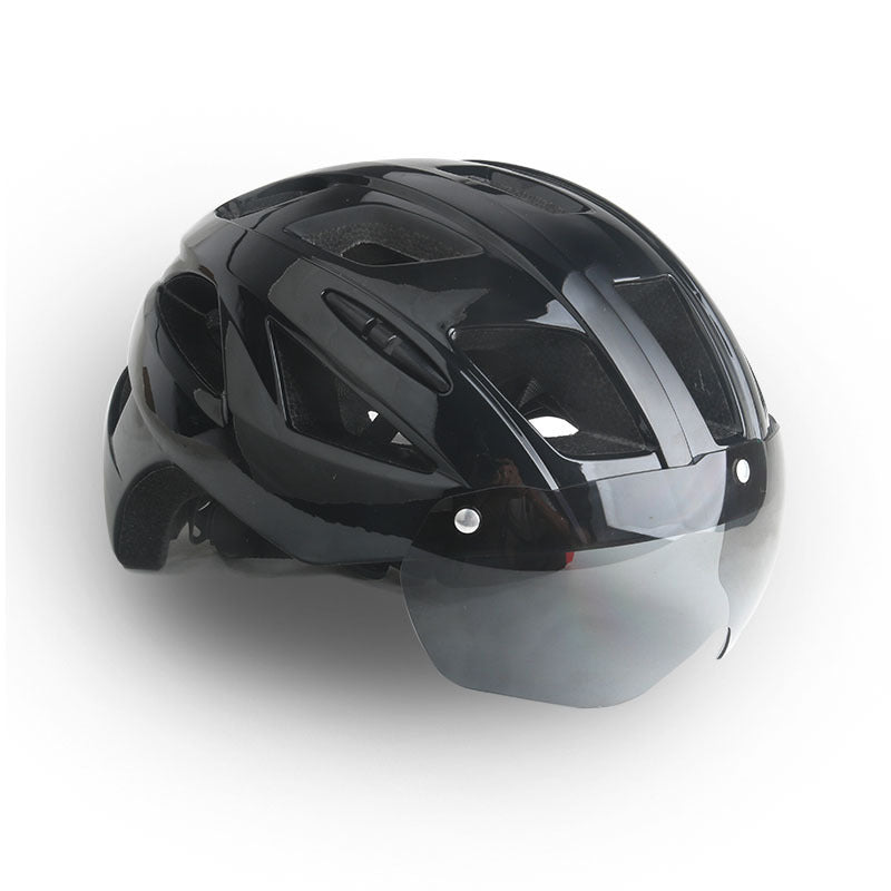 Multifunktionaler Fahrradhelm mit Visier Brehn
