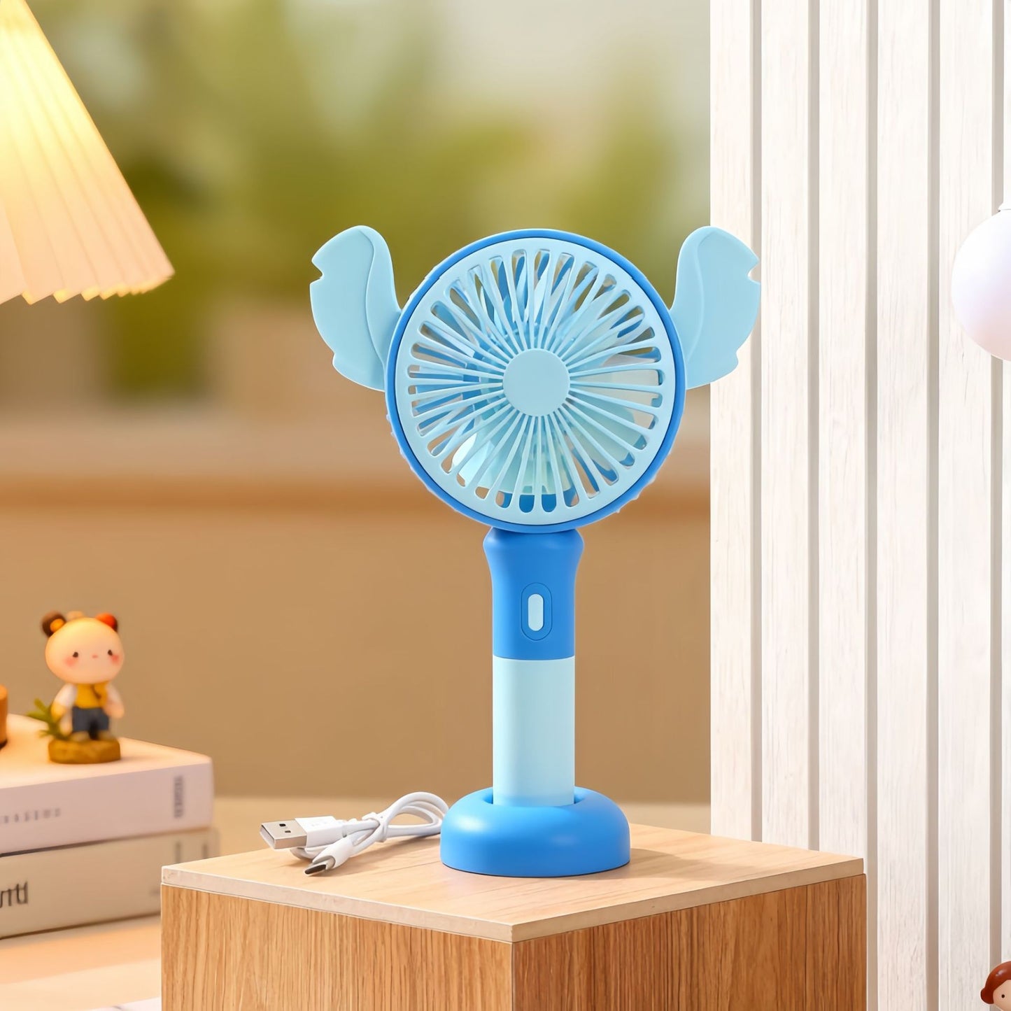 Damen Tragbarer Handventilator im verspielten Elefanten-Design Brehn