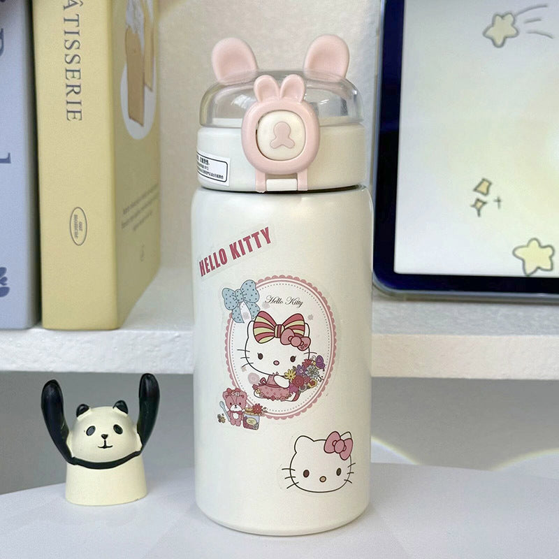 Damen Isoliertrinkflasche mit sicherem Klappverschluss und niedlichem Design Brehn