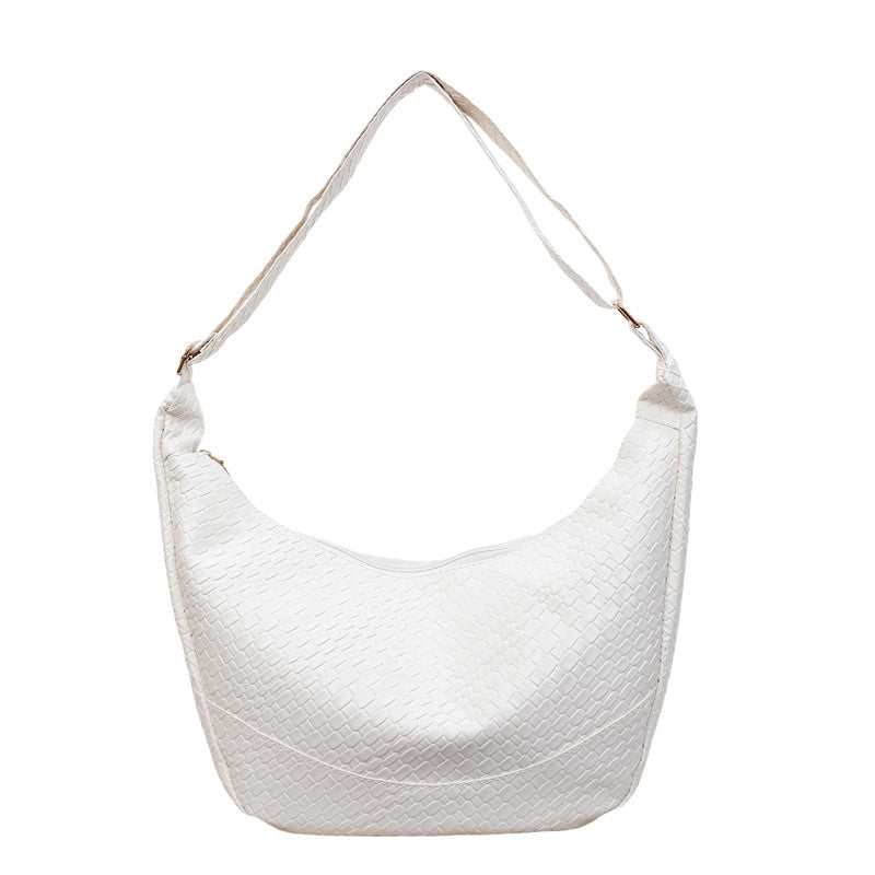WoWoven Texturierte Hobo-Handtasche Brehn