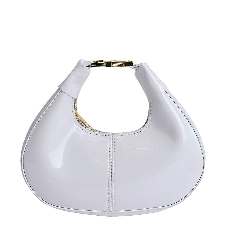 Glänzende Lackleder Abendhandtasche Brehn