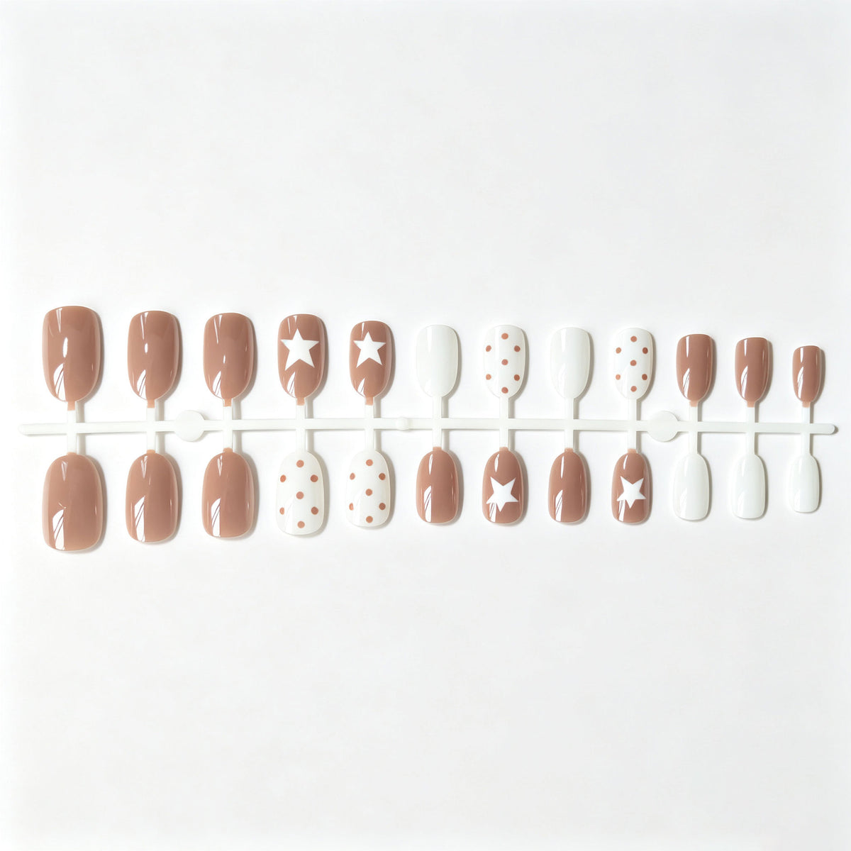 Künstlerisches Stern- und Punkt-Nagelkunst-Set