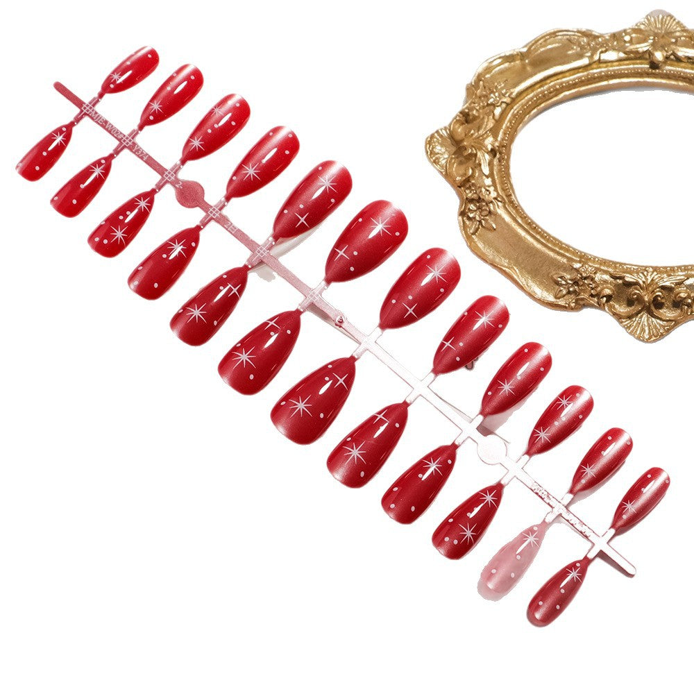 Glamorous Press-On Nail Design Brehn