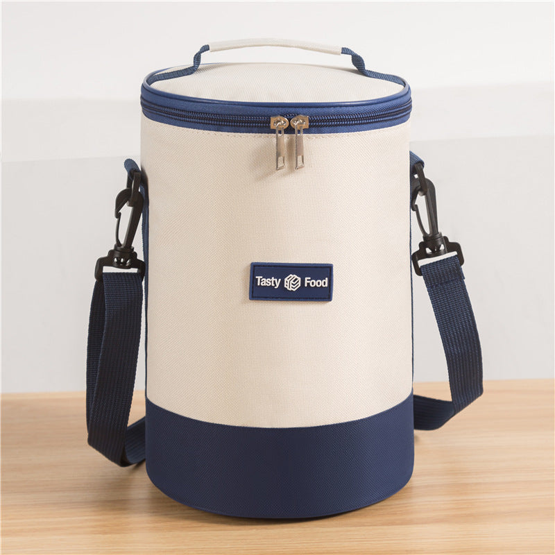 Isolierte Lebensmittelaufbewahrung Zylindertasche Brehn