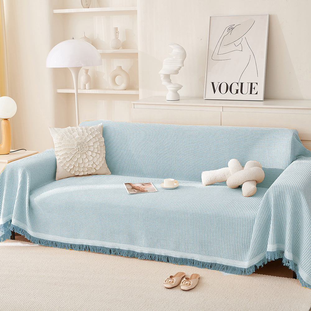 Weiche Gewebte Sofa Wurfdecke