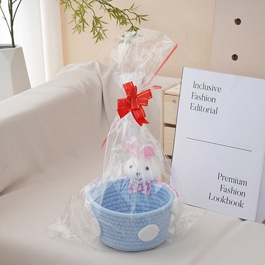 Kuscheliger Aufbewahrungskorb mit Bärenmotiv Brehn