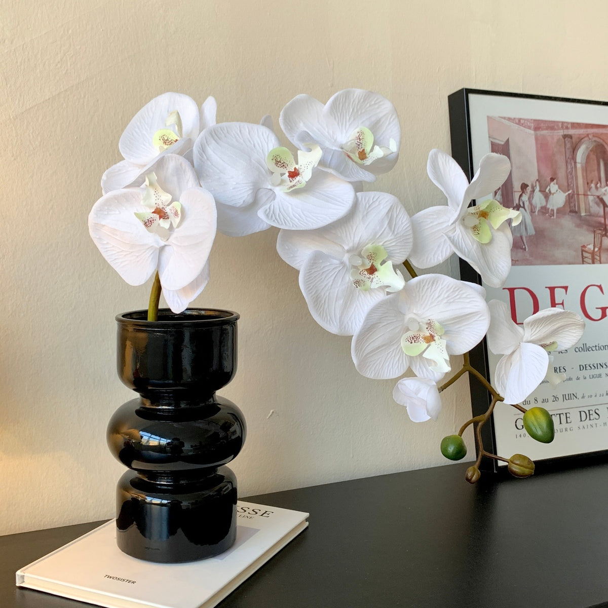 Elegante Künstliche Orchideenblütenstängel