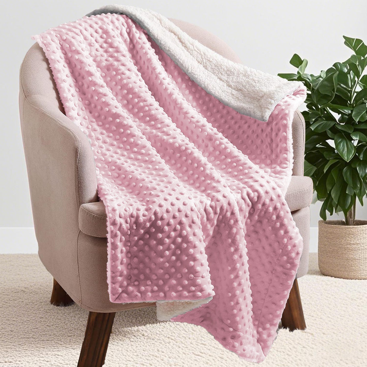 weiche und wendbare Kuscheldecke Brehn